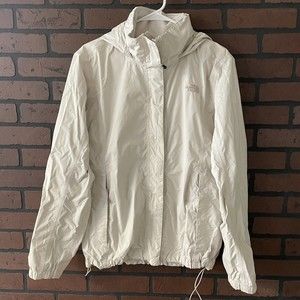 The North Face Hyvent Hooded Full Zip Windbreaker Jacket Size XL Women